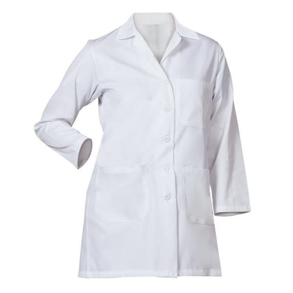 Fashion Seal Lab Coat 65% Polyester / 35% Cotton Womens White Small 34.5 In Ea - 436-S