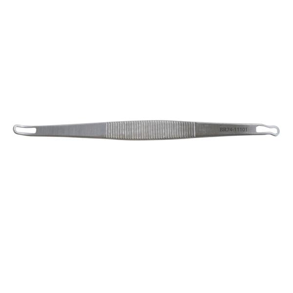 BR Surgical, Extractor Comedone Schamberg 3-3/4" Slight Curve Crimped End Stainless Steel Ea - BR74-11101