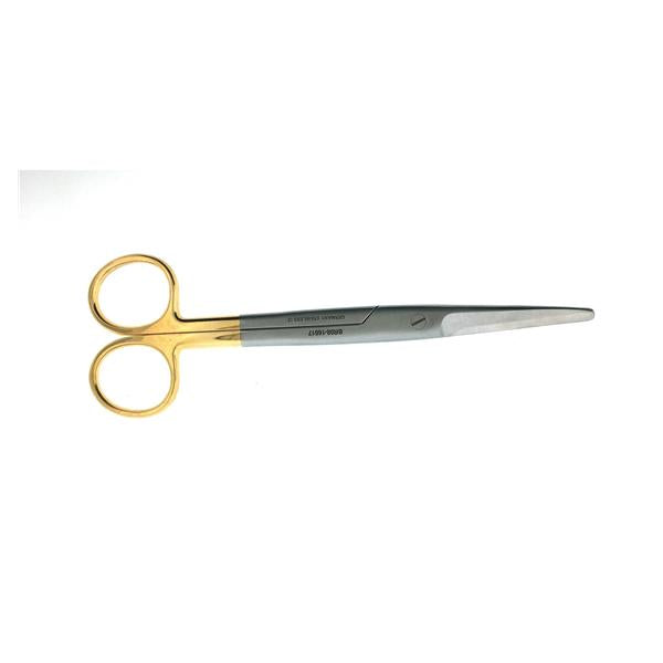 BR Surgical, Scissors Mayo 6-3/4" Blunt/Blunt Smooth Curved Tungsten Carbide Ea - BR08-16517