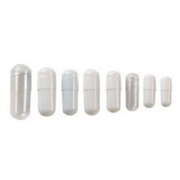 Apothecary Products Capsule Medicine Gelatin Empty Size 3 Transparent 500/Bt - 16040