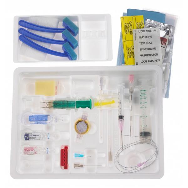 B. Braun Medical Tray Epidural Perifix Continuous Shot W/ Lido/Prfx 8Ml Plstc Ls Lf Strl 10/Ca - 332216