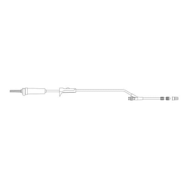 Carefusion Corp. Iv Administration Set Needleless 104" 20 Drops/Ml Priming Volume 23Ml 100/Ca - 41173E