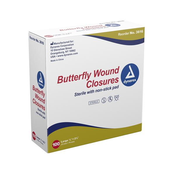 Dynarex Corporation Bandage Fabric .5X2.75" Flexible Flesh Lf 2400/Ca - 3616