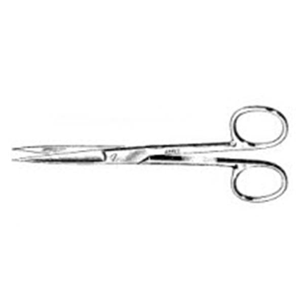 Integra Neurosciences Scissors Operating 4-1/2" Sharp/Sharp Curved Stainless Steel Ea - 100-115