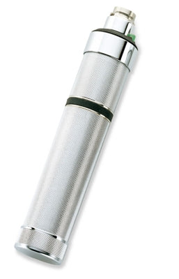 Welch Allyn 11790 Ophthalmoscope Set with AutoStep Coaxial Ophthalmoscope | Silver | Rubber/Silver