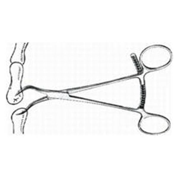 BR Surgical, Forcep Bone Holding 5-1/4" Stainless Steel Ea - BR32-40913