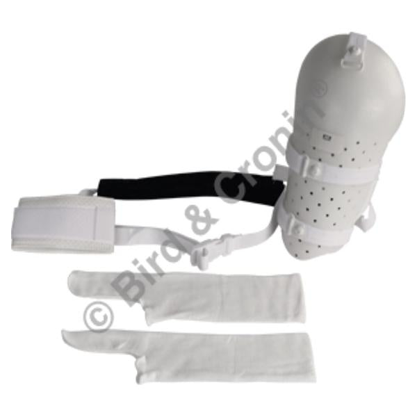 Bird & Cronin Brace Extended Humeral Fracture Polyethylene Shell White Size Medium Ea - 0814-7263