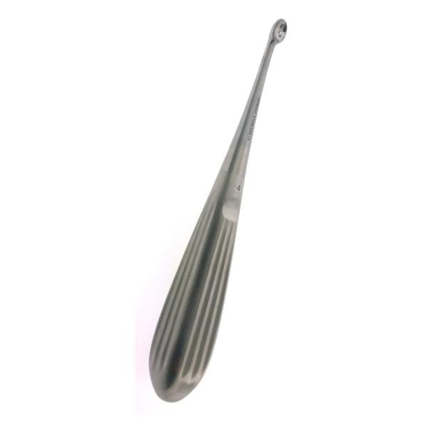 BR Surgical, Curette Bone Spratt 6-1/2" #4 Oval Tip Stainless Steel Ea - BR32-47504