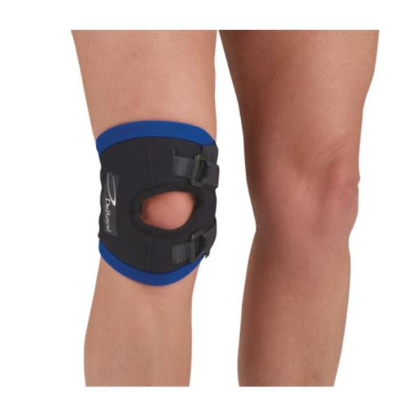 Deroyal Industries Inc Stabilizer Concise Patellar Tri-Tex Black/Blue Size Medium Universal Ea - 14750006