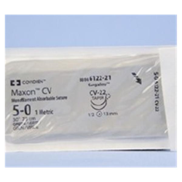 Medtronic MITG-Covidien Suture 5-0 Polyglyconate Copolymer Cv-22 Maxon Green 30" Monofilament 36/Ca - 8886612221