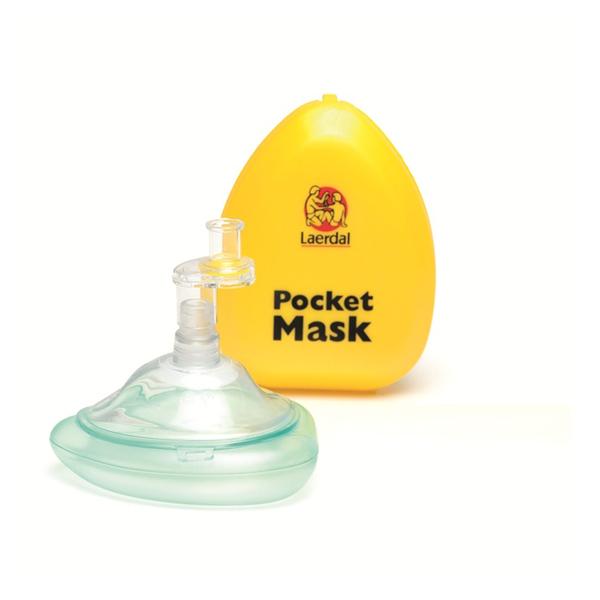 Laerdal Medical Corp Mask Cpr Pocket Mask Adult Clear 10/Bx - 82001933
