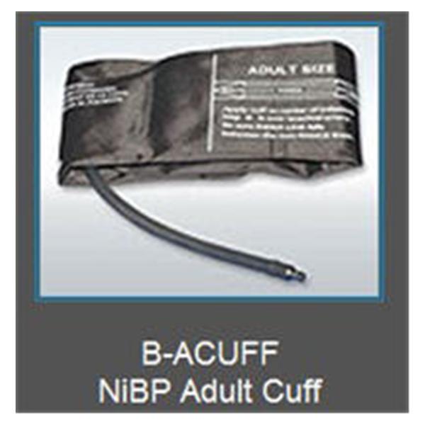 Bionet America Cuff Nibp Biocuff F/ Bm3+ Vsm 35.5-46Cm Large Adult Arm Black Ea - B-ACUFF-L
