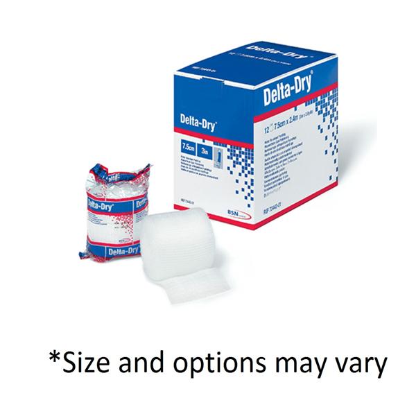 BSN Medical Stockinette Cast Delta-Dry Synthetic 3"X11Yd Tubular White Lf Ns 2Rl/Ca - 7456402