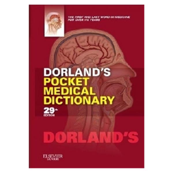 Elsevier Book Educational Pocket Medical Dictionary 2012 29Th Edition Each - 1455708437