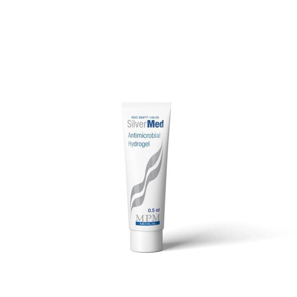 MPM Medical Dressing Wound Silvermed Hydrogel 3-1/2X10" Strip Adhesive 0.5Oz 12/Ca - ABSM1404