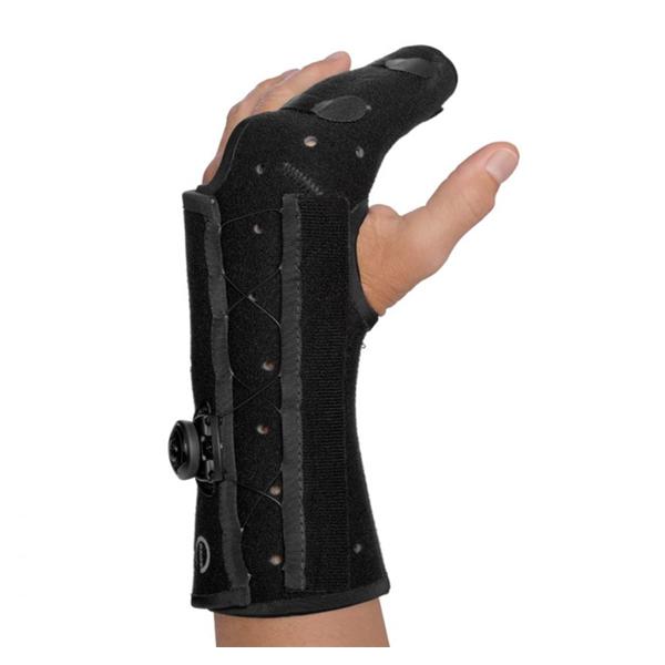 DJO Brace Gutter Fracture Exos Adult Radial Hand Black Size Small Left Ea - 326-41-1111