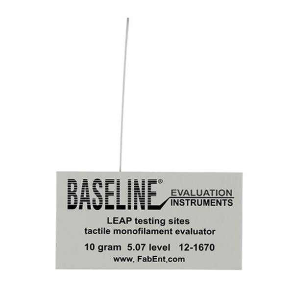 Fabrication Enterprises Monofilament Sensory Evaluator Semmes-Weinstein Baseline 5.07-10Gm Ea - 12-1670