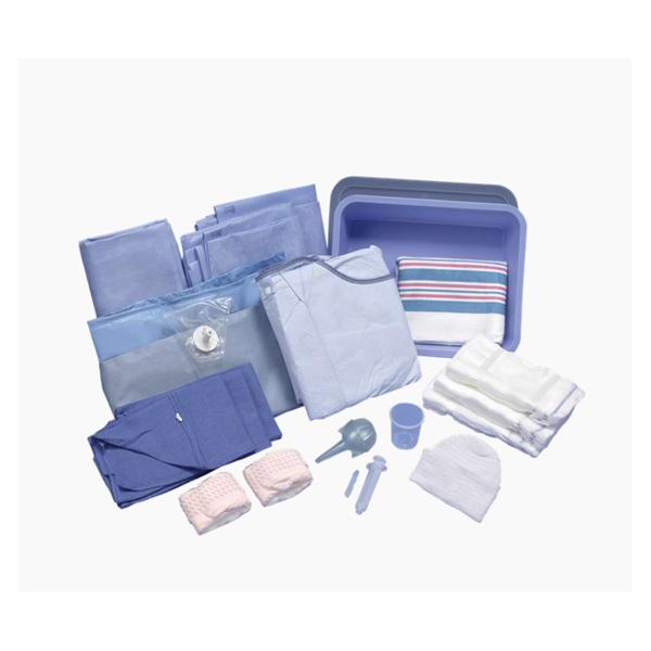 Deroyal Industries Inc Kit Delivery Vaginal With Blanket/25Gx1-1/2" Needle/Syringe Lf Sterile 8/Ca - 89-5043