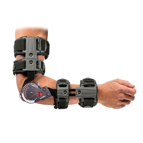 DJO Brace Post-Op X-Act Rom Adult Elbow Black Left Ea - 2638087