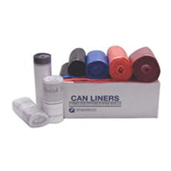 Inteplast Bag Trash 45Gal Hdpe 16Mic Star Seal 25/Roll 10 Rolls 40X48" Natural 25X10/Case - S404816N