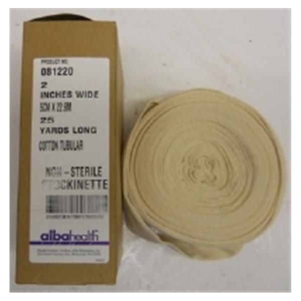 Alba-Waldensian Stockinette Orthopedic Synthetic 4"X3' Tubular White Lf Strl Size Pre-Cut 24/Ca - 8543