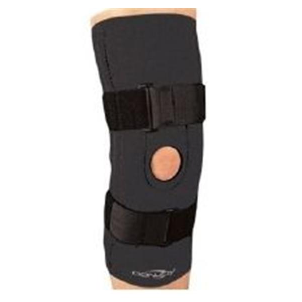 DJO Brace Adult Knee Neoprene Black Size Large Ea - 1103223406060