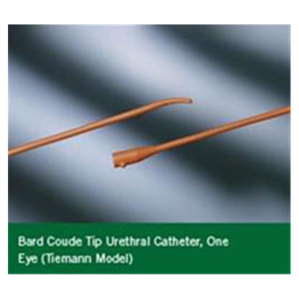 Bard Medical Division Catheter Intermittent 18Fr Coude Olive Tip Rubber 16" Ea, 12 Ea/Ca - 10118