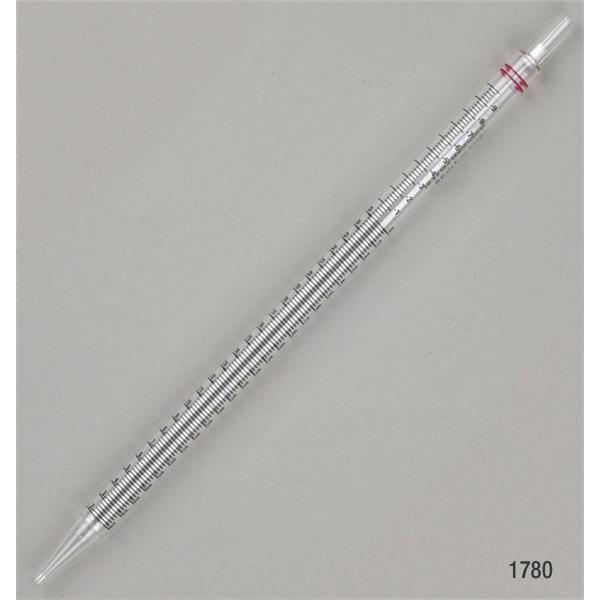 Globe Scientific Serological Pipette Polystyrene 25Ml Red Band Sterile 100/Ca - 1780