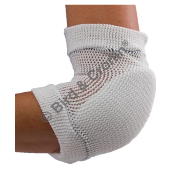 Bird & Cronin Protector Padded Cradles Heel/Elbow Mesh White Universal 1/Pair - 8140424