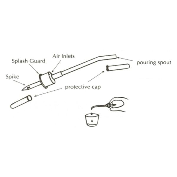 Advanced Medical Designs Vial Decanter Plastic 50/Ca - 10-106