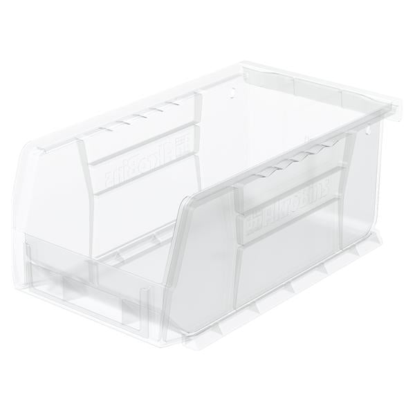 Akro-Mils Bin Storage Akrobins 7-3/8X4-1/8X3" Clear Polymer With Label Holder 24/Ca - 30220SCLAR