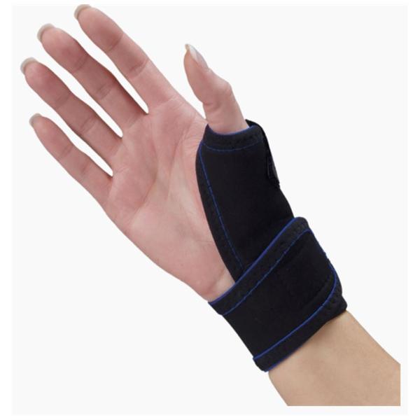 Deroyal Industries Inc Splint Thermo-Form Short Thumb Neoprene Black Size X-Small Right Ea - 359XSR