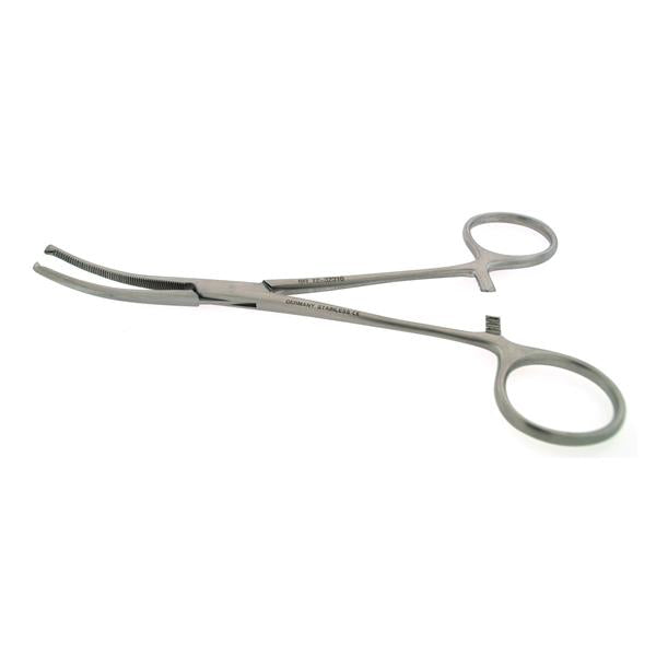 BR Surgical, Forcep Kocher 6-1/4" Curved 1X2 Teeth Stainless Steel Ea - BR12-32316