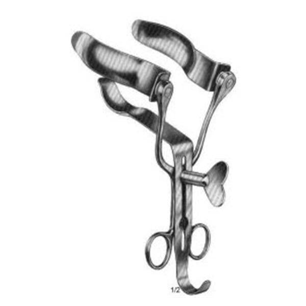 BR Surgical, Blade Rectal Speculum Alan Parks Stainless Steel Ea - BR68-14704
