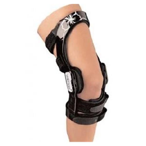 DJO Brace Femalefource Adult Knee Aluminum Frame Black Size Small Right Ea - 11-1430-2
