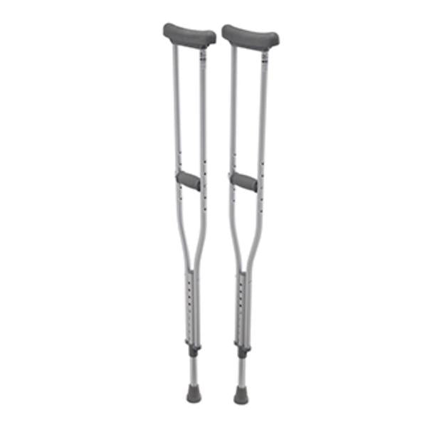Medegen Medical Products, Crutch Tall Aluminum Adult 8Pr/Ca - CRUT004