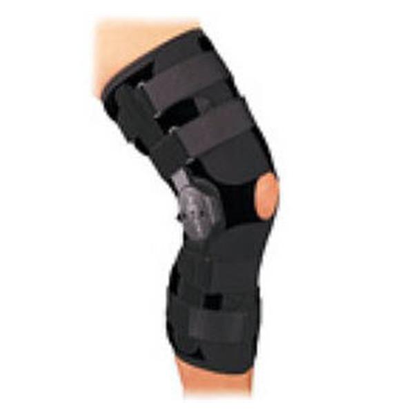 DJO Brace Sleeve Playmaker Adult Knee Neoprene Black Size Medium Ea - 11-0860-3