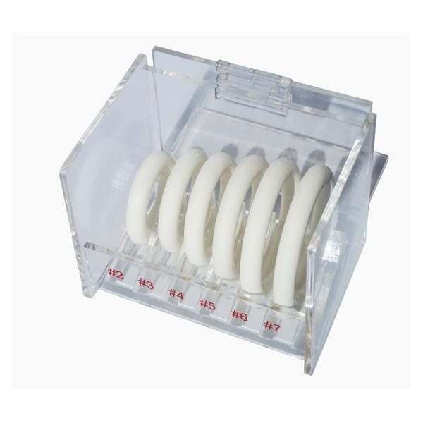 Medgyn Products Inc Pessary Ring Size 2-7/Fitting Set Silicone Lf Non-Sterile 6/Set - 51000