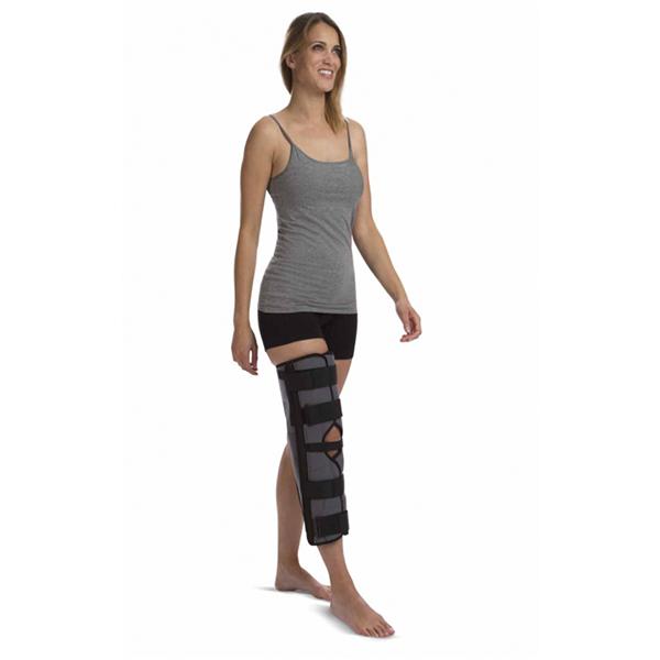 DJO Splint Immobilizer Adult Knee Nylon/Fiber Blue Size 14" Universal Ea - 79-80010