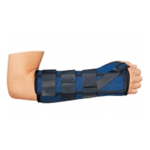 DJO Splint Donjoy Adult Wrist/Forearm Nylon/Fiber Blue Right Ea - 11-0220-9