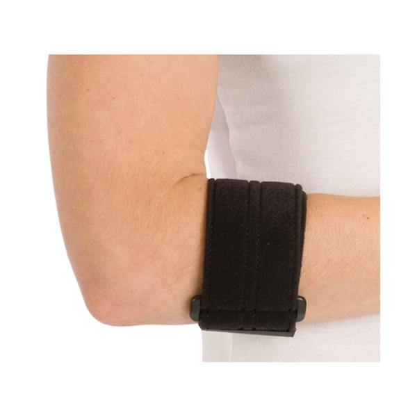 DJO Strap Support Clinic Adult Tennis Elbow Nyl Nvy Sz Osfa Universal Ea, 6 Ea/Pk - 79-81031
