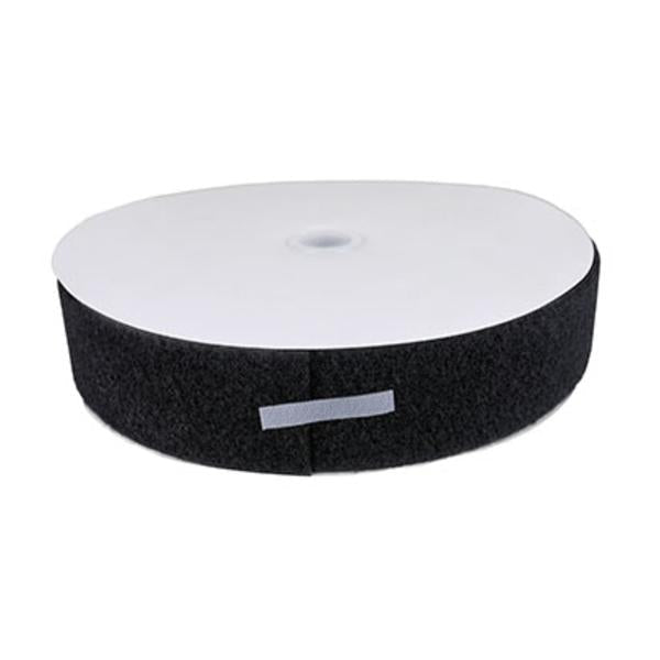 Fabrication Enterprises Loop Strapping Rolyan Standard Velcro 2"X25Yd Black Ea - 24-7021BLK