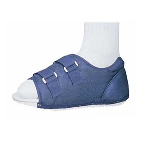 DJO Shoe Post-Op Nylon/Foam Blue Rocker Sole Women 8-10 Size Large Ea - 79-90197
