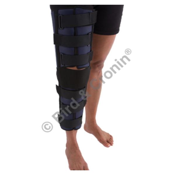 Bird & Cronin Brace Immobilizer Comfor Knee Knit Blue Size 20" X-Large Ea - 0814-2465
