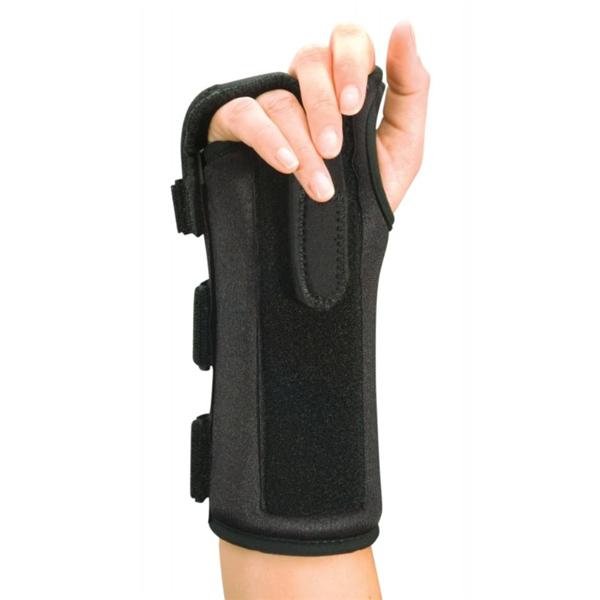 DJO Splint Comfortform Boxers Adult Wrist Black Size 8.5" X-Large Right Ea - 79-87458