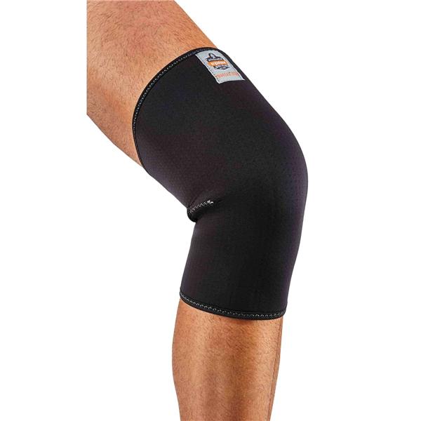 Ergodyne Corporation Sleeve Support Proflex 600 Adult Knee Neoprene Black Size Large Universal Ea - 16504