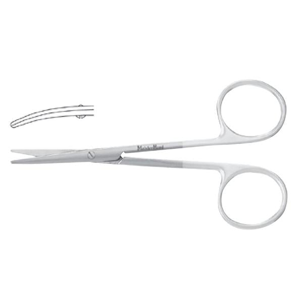 Miltex-Integra Scissors Strabismus Meister-Hand 4-1/2" Curved Tungsten Carbide Ea - MH5-314TC