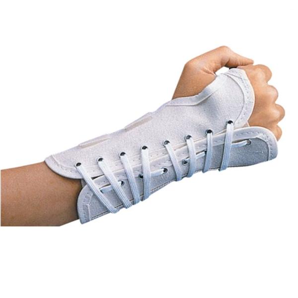 DJO Splint Procare Pediatric Wrist Canvas White Size <3.5" 3X-Small Left Ea - 79-87331
