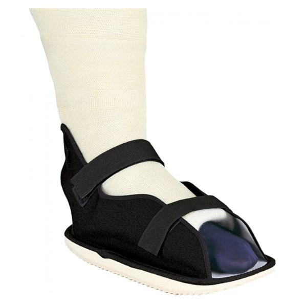 DJO Boot/Sandal Cast Canvas Black Rocker Sole Size Small Ea - 79-81113