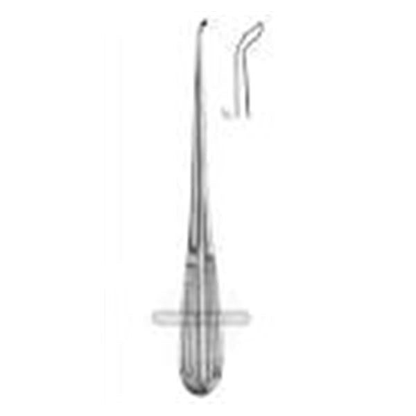 BR Surgical, Curette Bone Epstein 8" #000 Reverse Angle Hollow Handle Stainless Steel Ea - BR32-46884